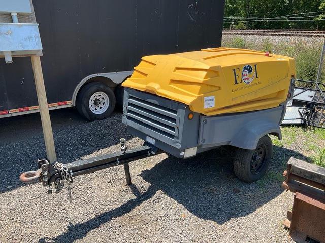 2013 Atlas Copco XAS185JD 185 cfm Mobile Air Compressor