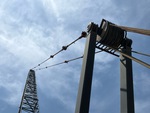 Crane Superstructure with Main Boom Chords
