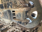 Undercarriage with Left Track Tensioner