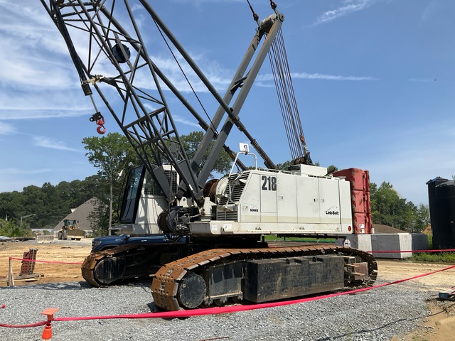 2007 Link-Belt 218 Hylab 110 ton Lattice-Boom Crawler Crane 2007 Link-Belt 218 Hylab 110 ton Lattice-Boom Crawler Crane