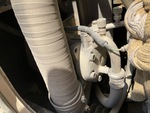 Engine with A/C Compressor