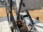 Crane Superstructure with Boom Stops