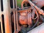 Engine with A/C Compressor