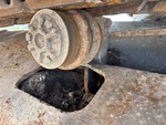 Undercarriage with Left Carrier Rollers