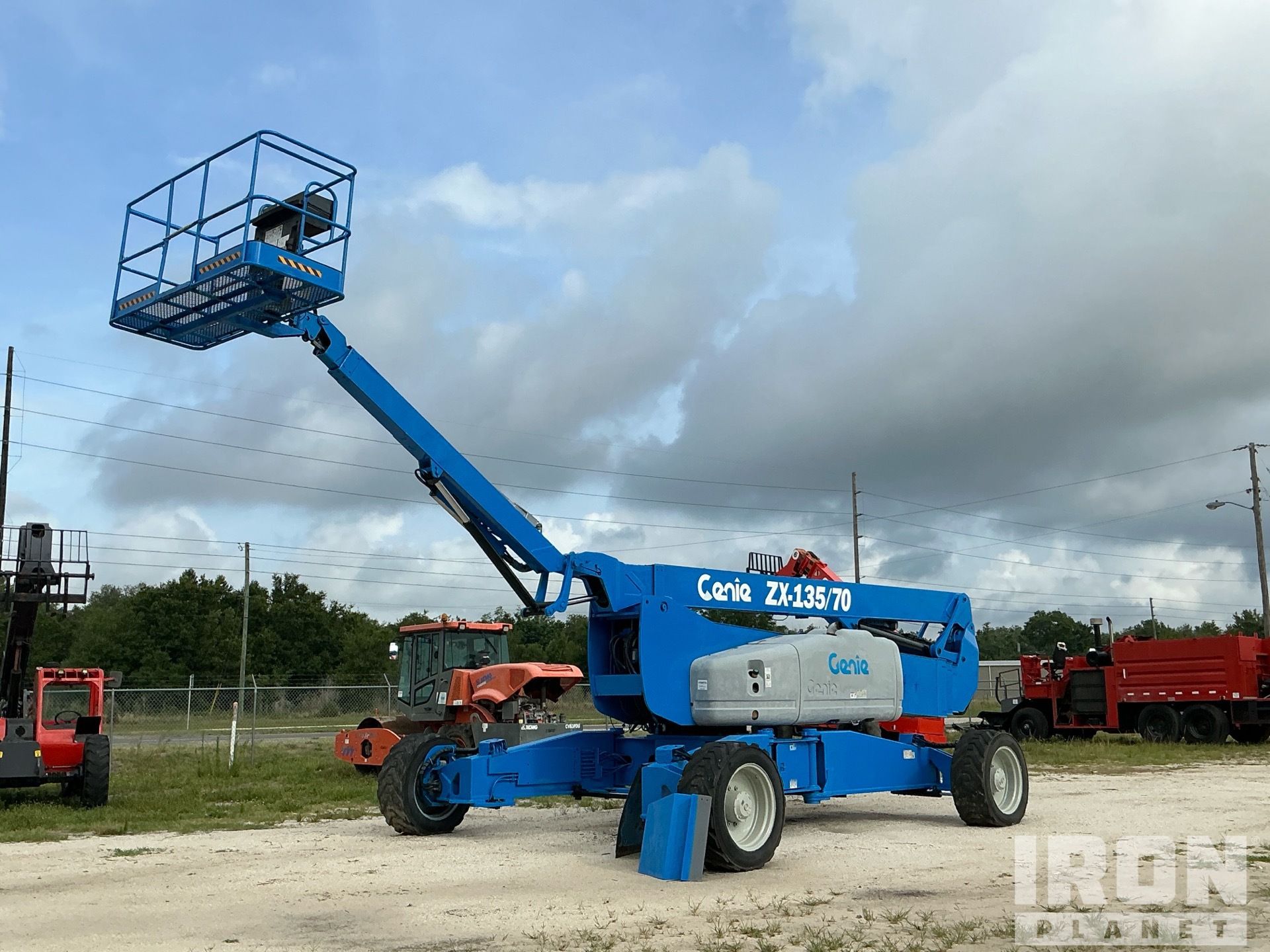 2014 Genie ZX-135/70 4WD Diesel Articulating Boom Lift in Lake