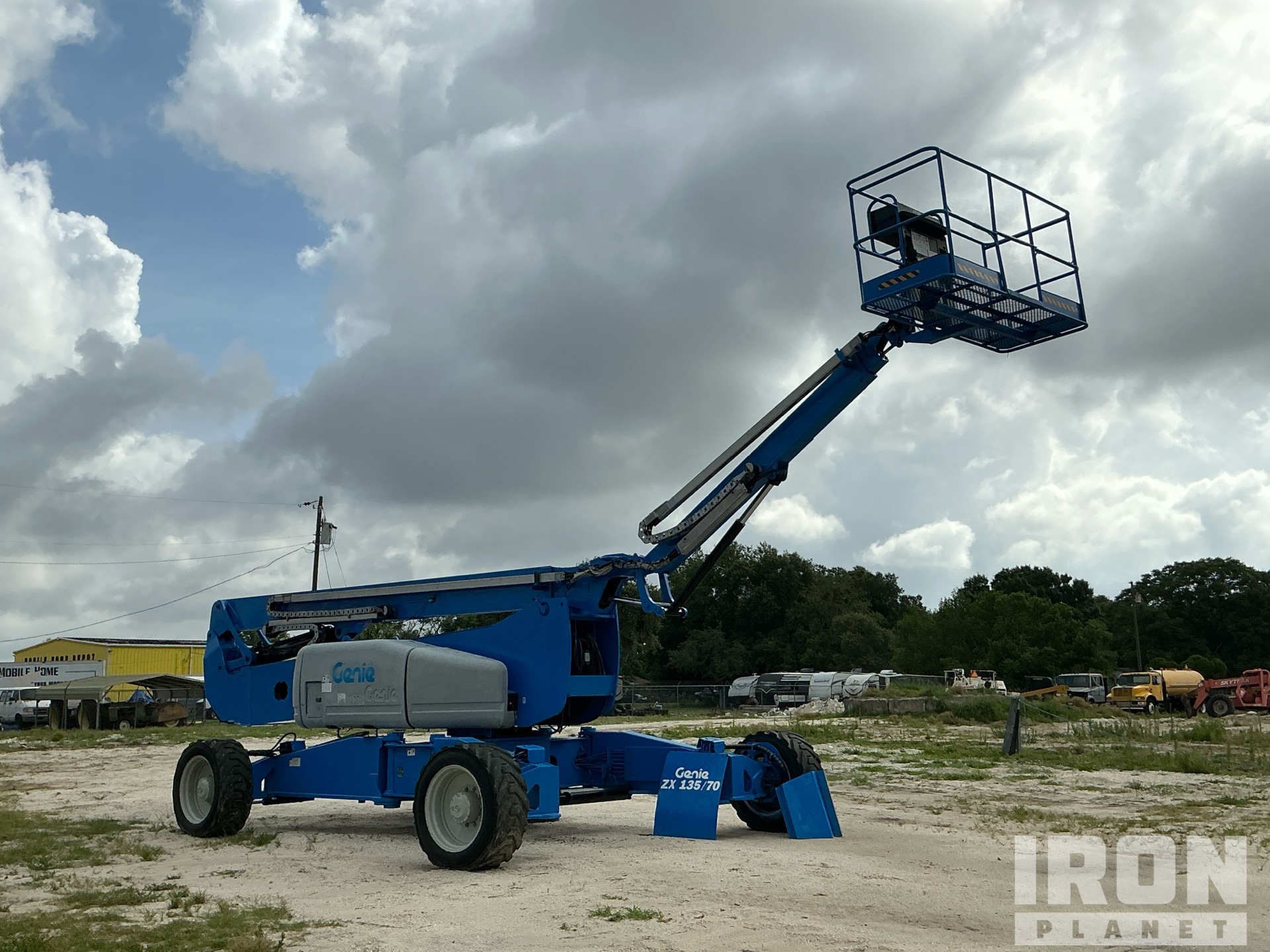 2014 Genie ZX-135/70 4WD Diesel Articulating Boom Lift in Lake