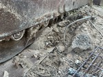Undercarriage with Right Track Rollers