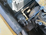 Motor with A/C Compressor