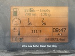 General Appearance with Hour Meter / Odometer