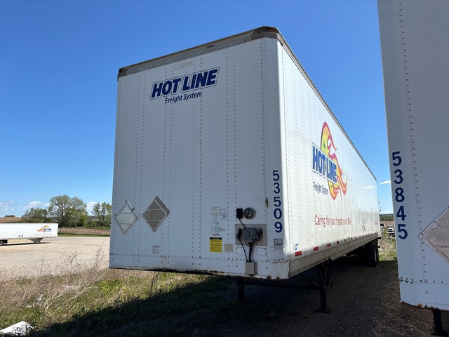 2014 Stoughton AVXW-535T-S-C-AR 53 ft x 102 in T/A Van Trailer