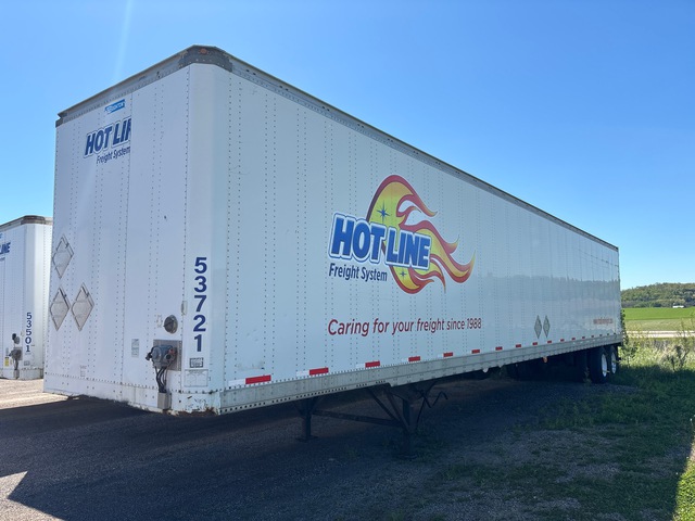 2014 Stoughton AVW-535T-S-C-AR 53 ft x 102 in T/A Van Trailer