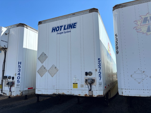 2014 Stoughton AVW-535T-S-C-AR 53 ft x 102 in T/A Van Trailer