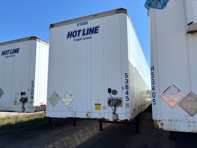 2014 Stoughton AVW-535T-S-C-AR 53 ft x 102 in T/A Van Trailer