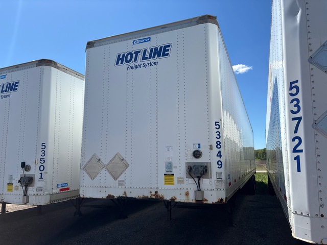 2013 Stoughton AVW-535T-S-C-AR 53 ft x 102 in T/A Van Trailer