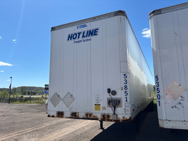 2014 Stoughton AVW-535T-S-C-AR 53 ft x 102 in T/A Van Trailer