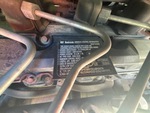 Engine with Emission Label