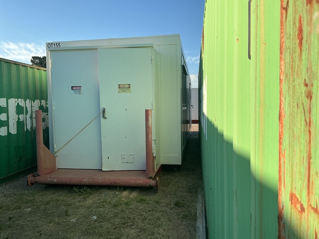 40 ft x 10 ft Skid-Mounted Mobile Office
