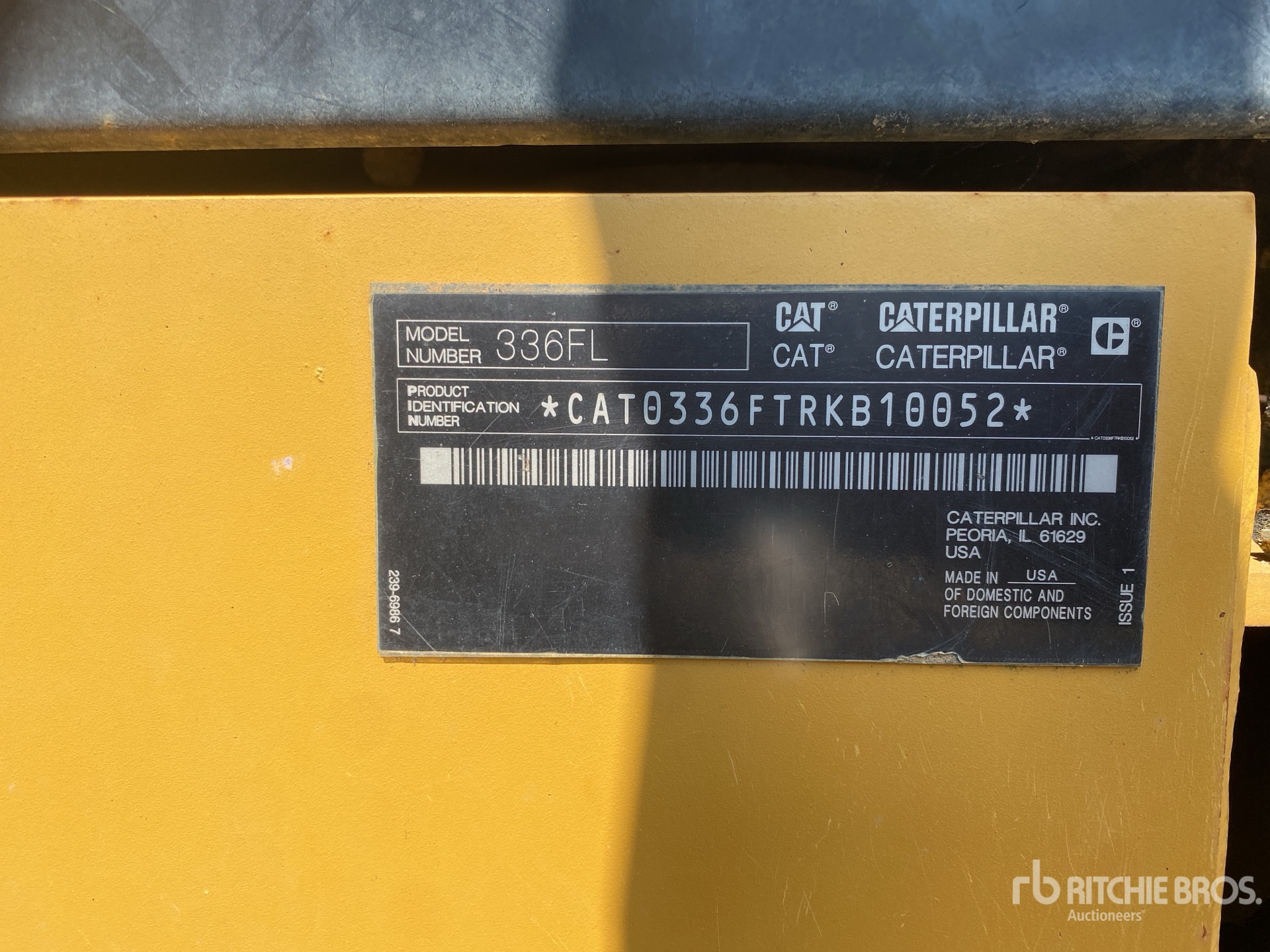 Photo of a 2017 Caterpillar 336F L