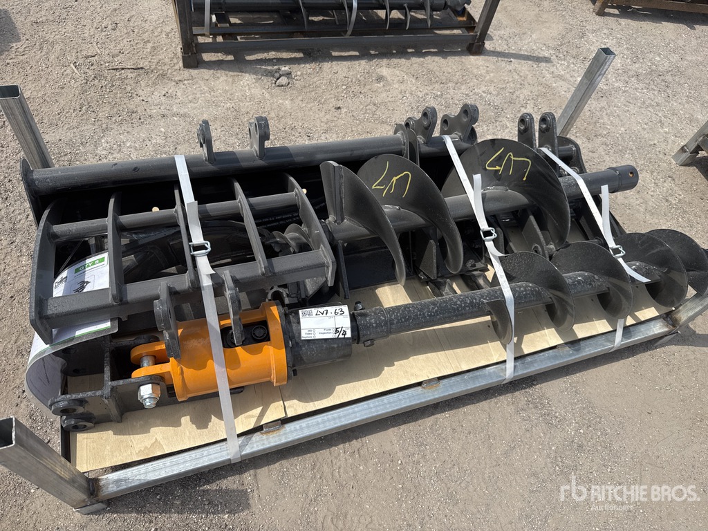 Quantity of (8) 2026 Miva Mini Excavator Attachments - Fits GIYI