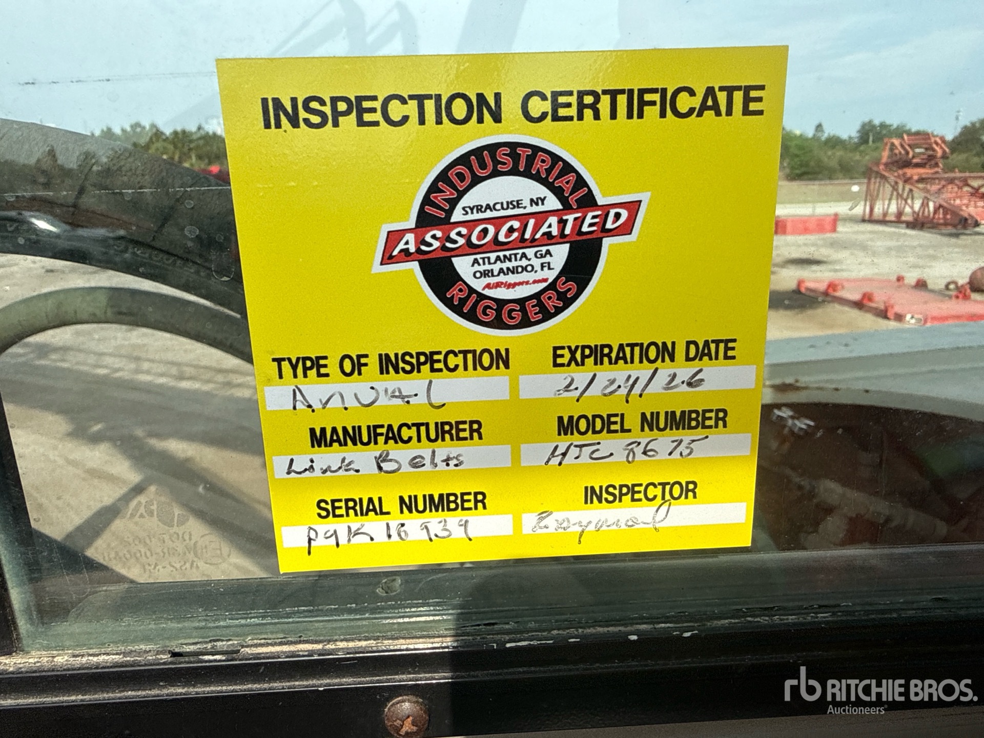 2011 Link-Belt HTC-8675