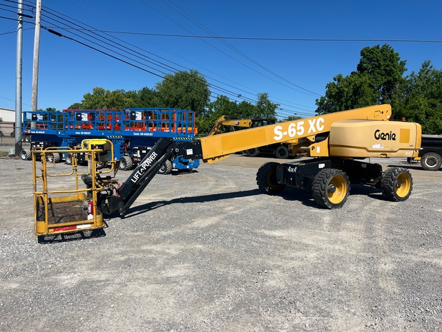 2019 Genie S-65XC 4WD Diesel Telescopic Boom Lift