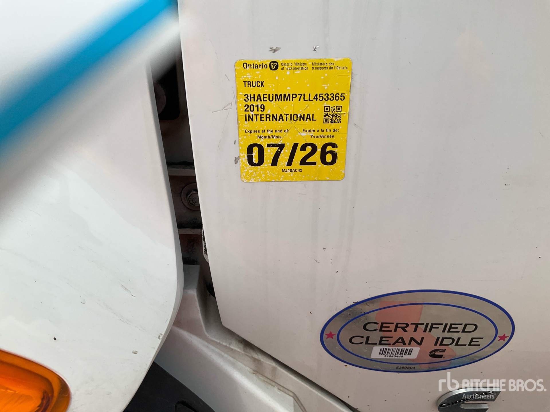 Photo of a 2020 International MV607