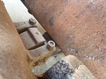 Undercarriage with Usure du pivot de relais