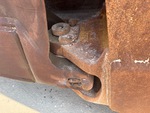 Chassis with Tourillons/douilles de lame