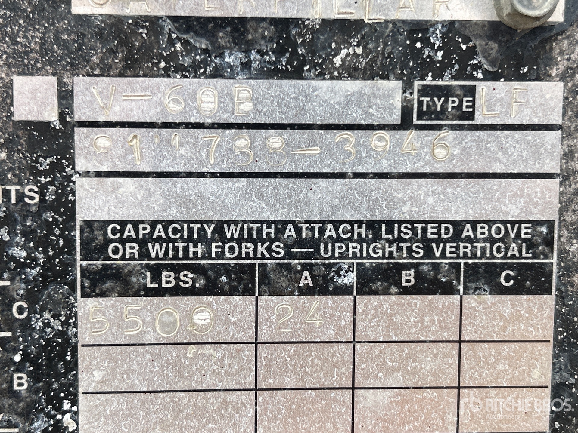 Photo of a  Caterpillar V-60B