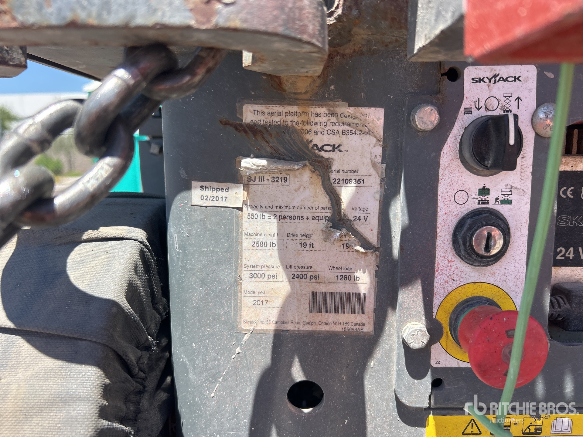 Photo of a 2017 Skyjack SJIII3219