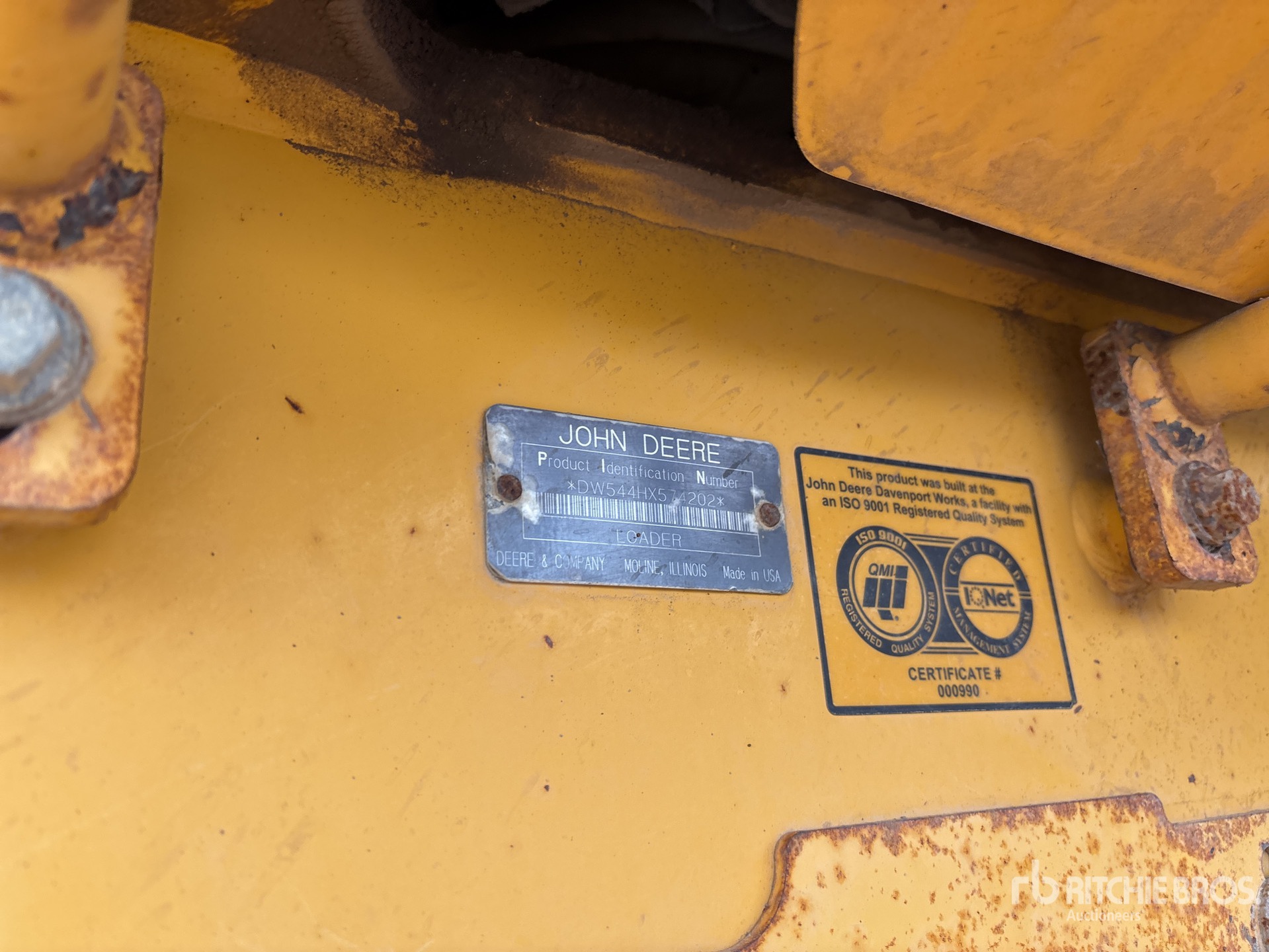 Photo of a  John Deere 544K