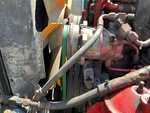 Engine with A/C Compressor