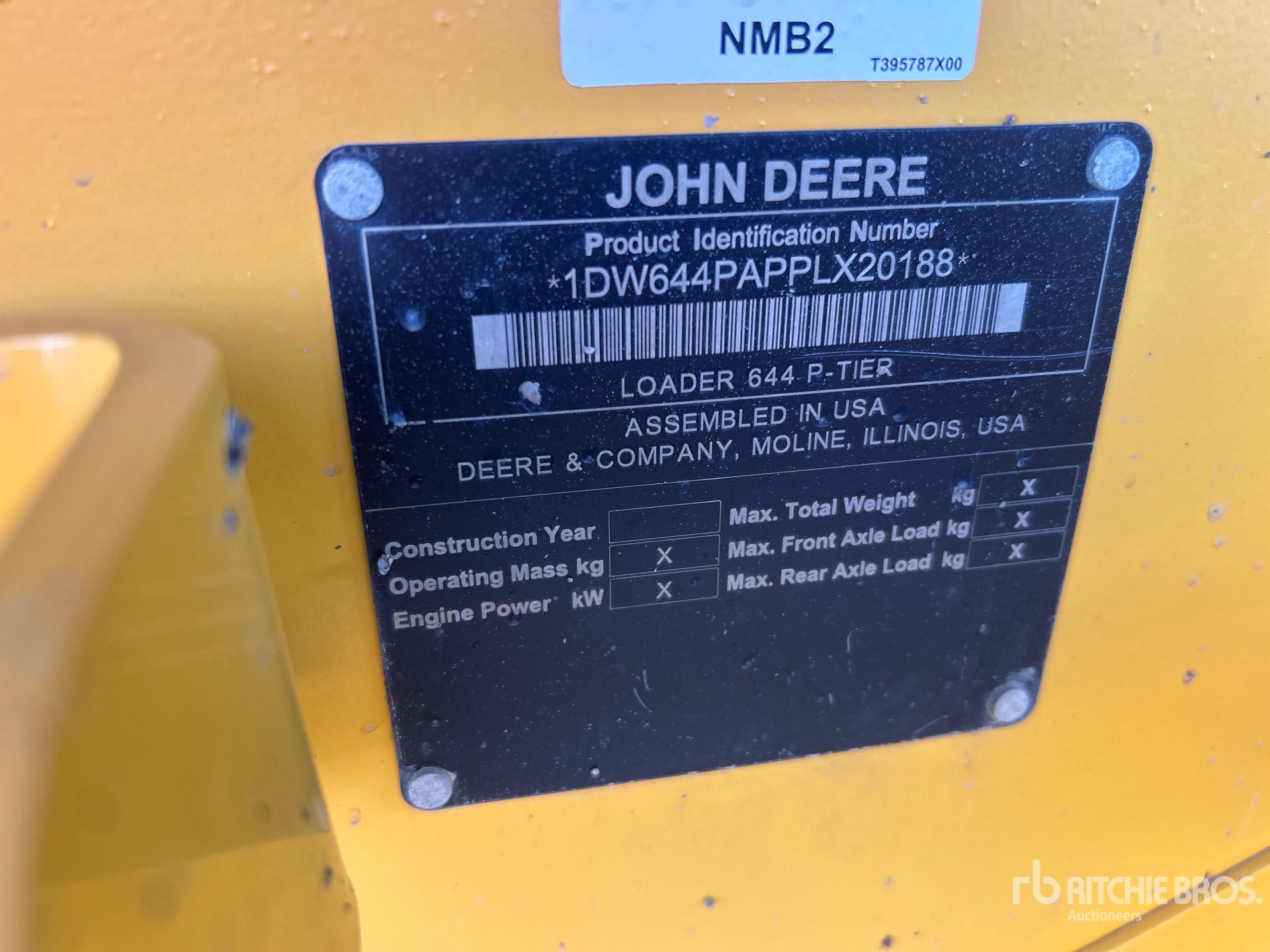 2023 John Deere 644 P-TIER