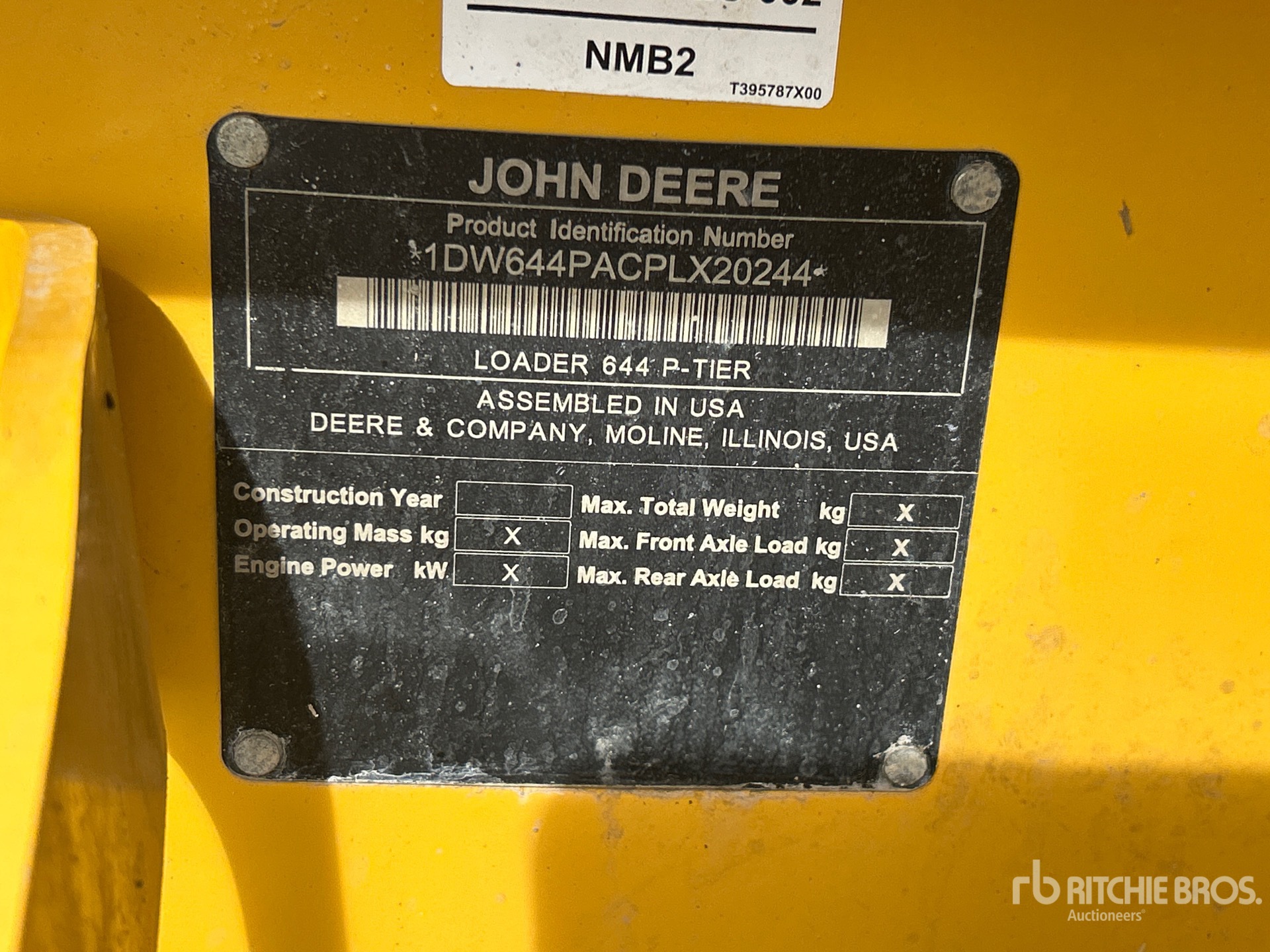 2023 John Deere 644 P-TIER