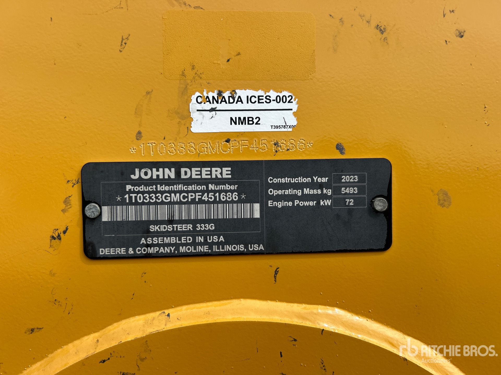 2023 John Deere 333G