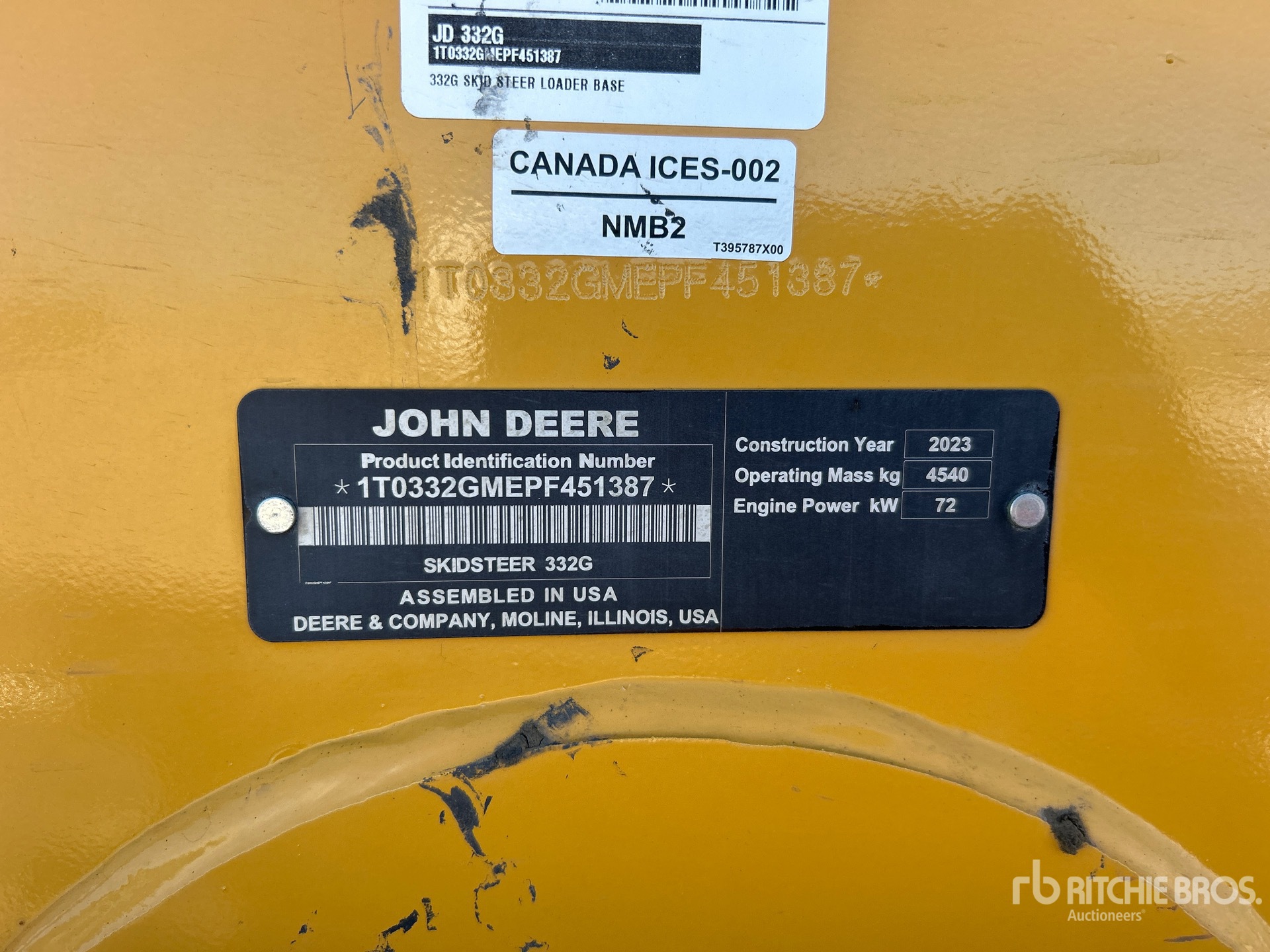 2023 John Deere 332G