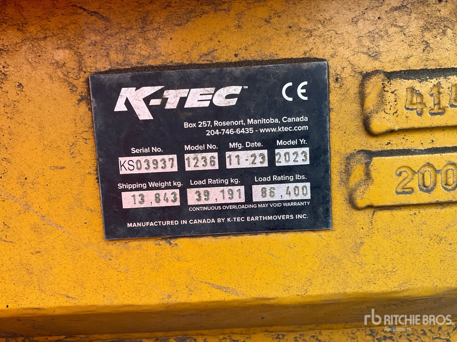 2023 K-Tec 1236