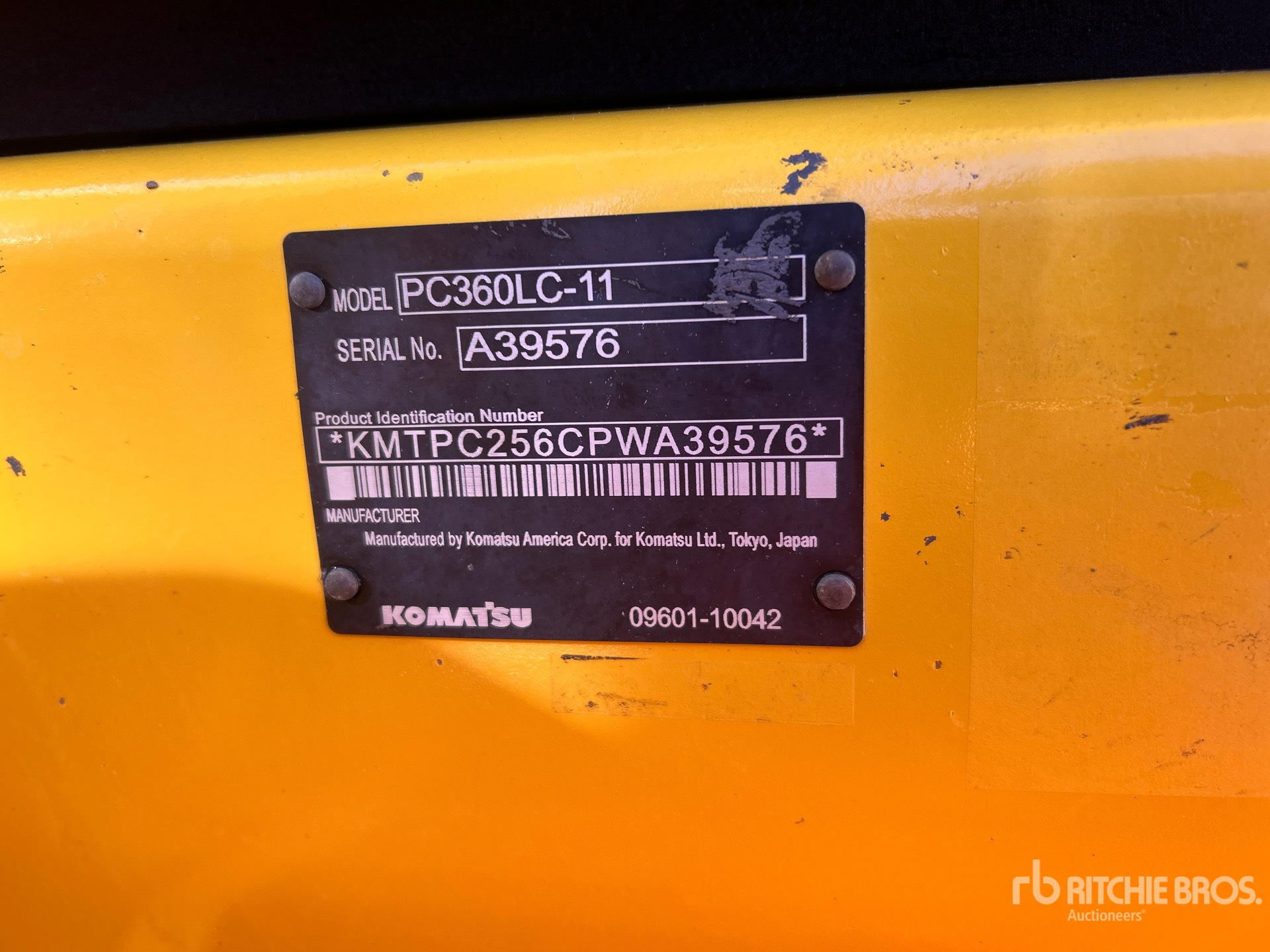 2023 Komatsu PC360LC-11