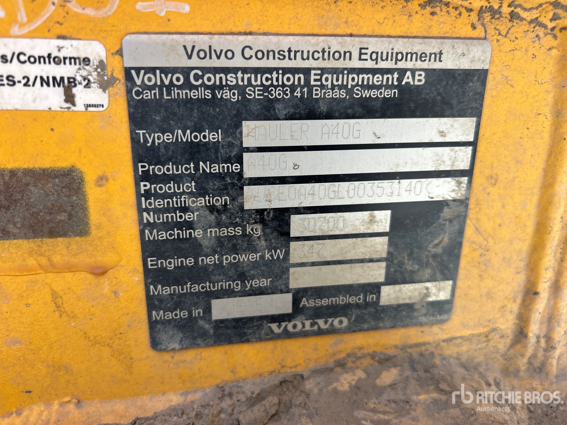 2022 Volvo A40H