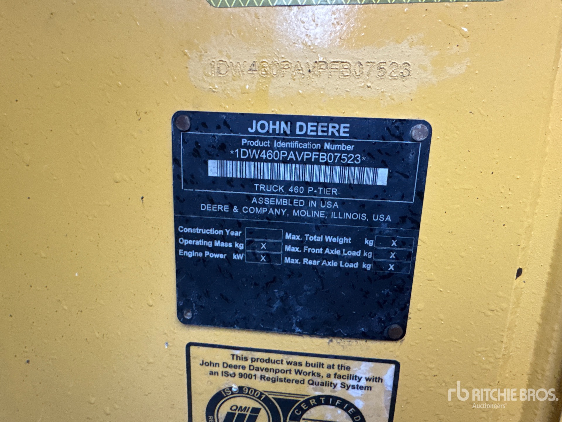 2023 John Deere 460 P-TIER