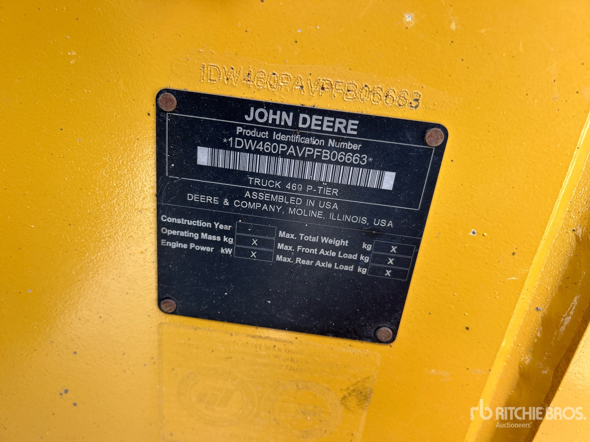 2023 John Deere 460 P-TIER