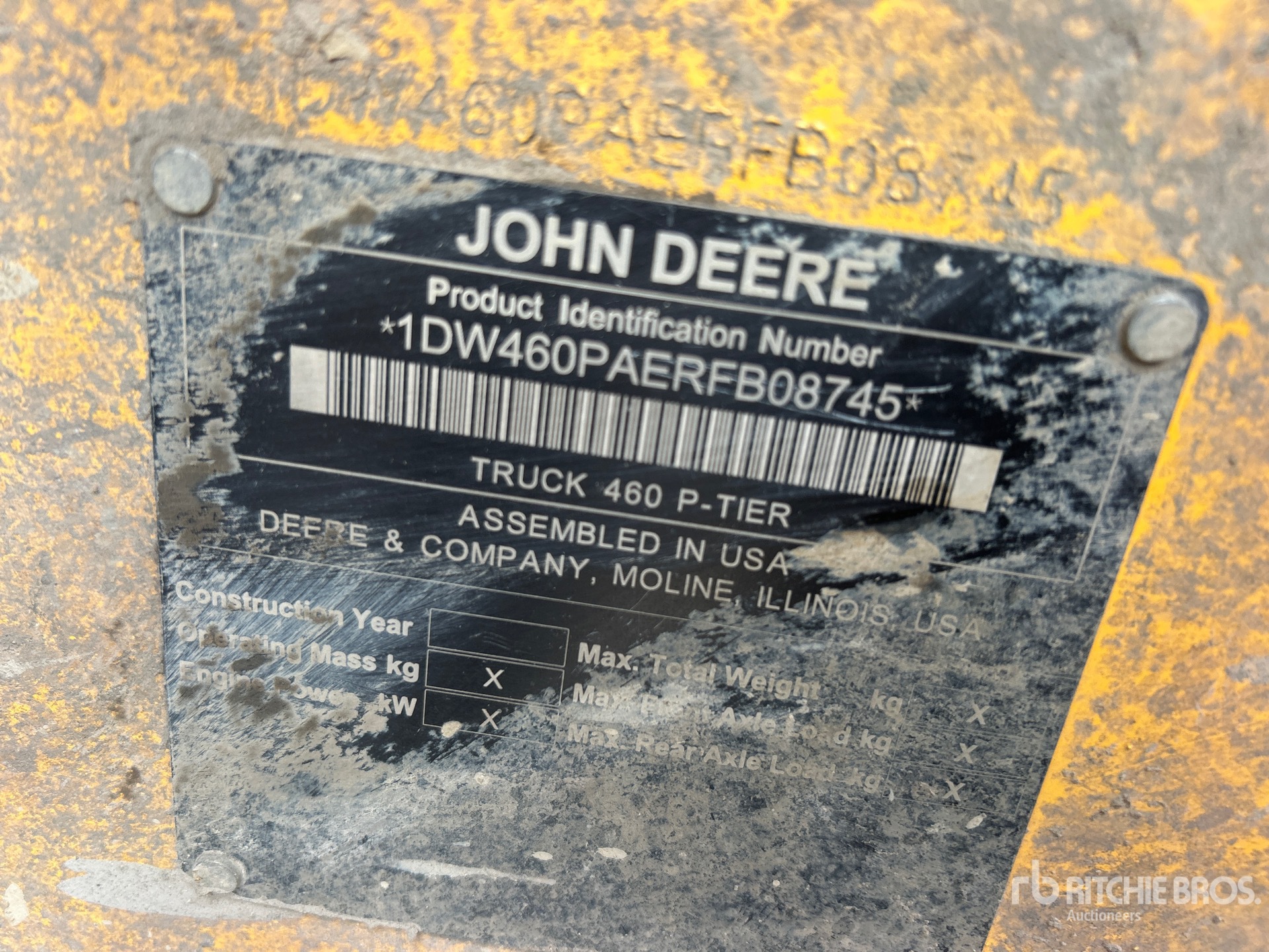 2024 John Deere 460 P-TIER
