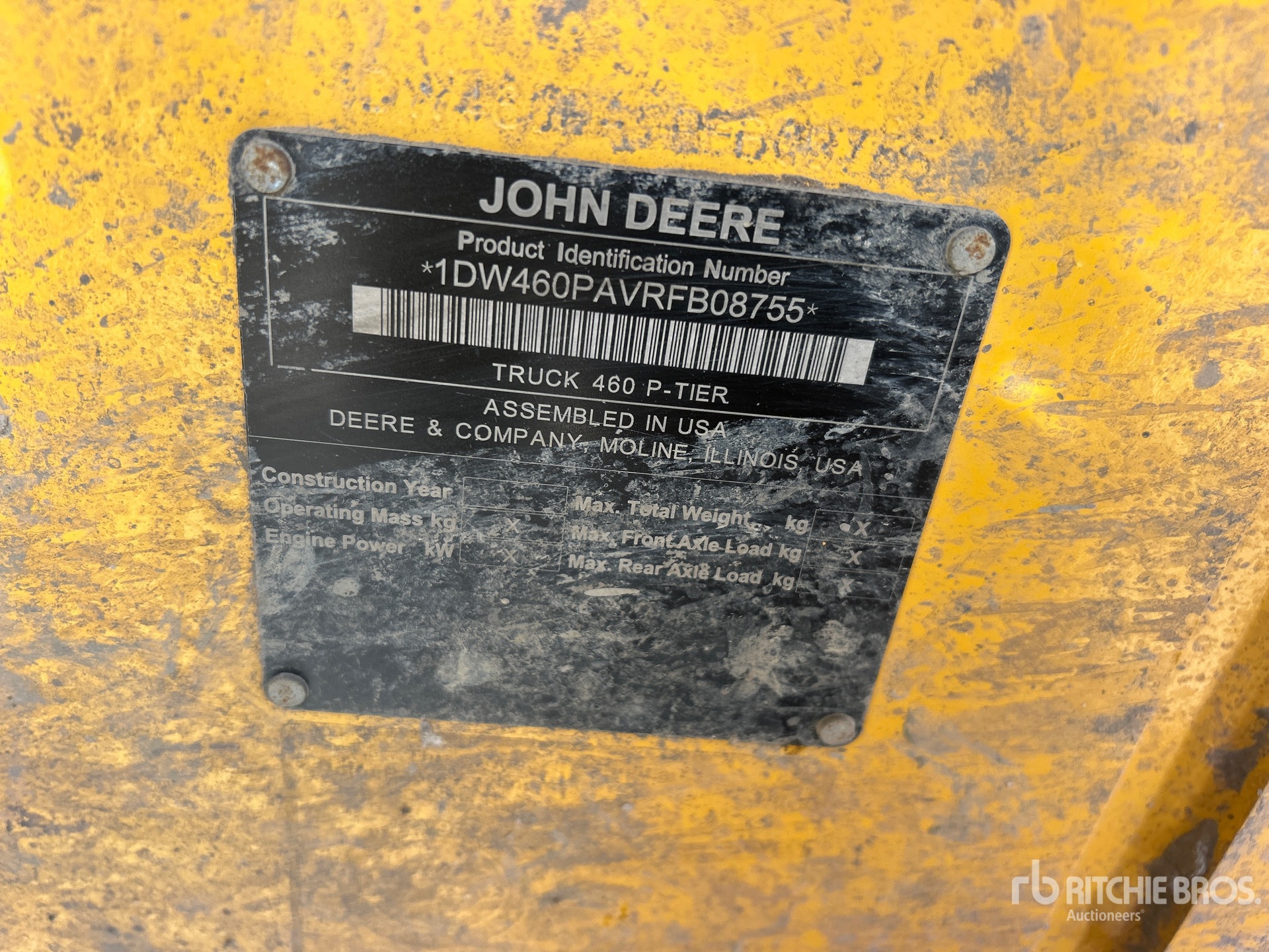 2024 John Deere 460 P-TIER