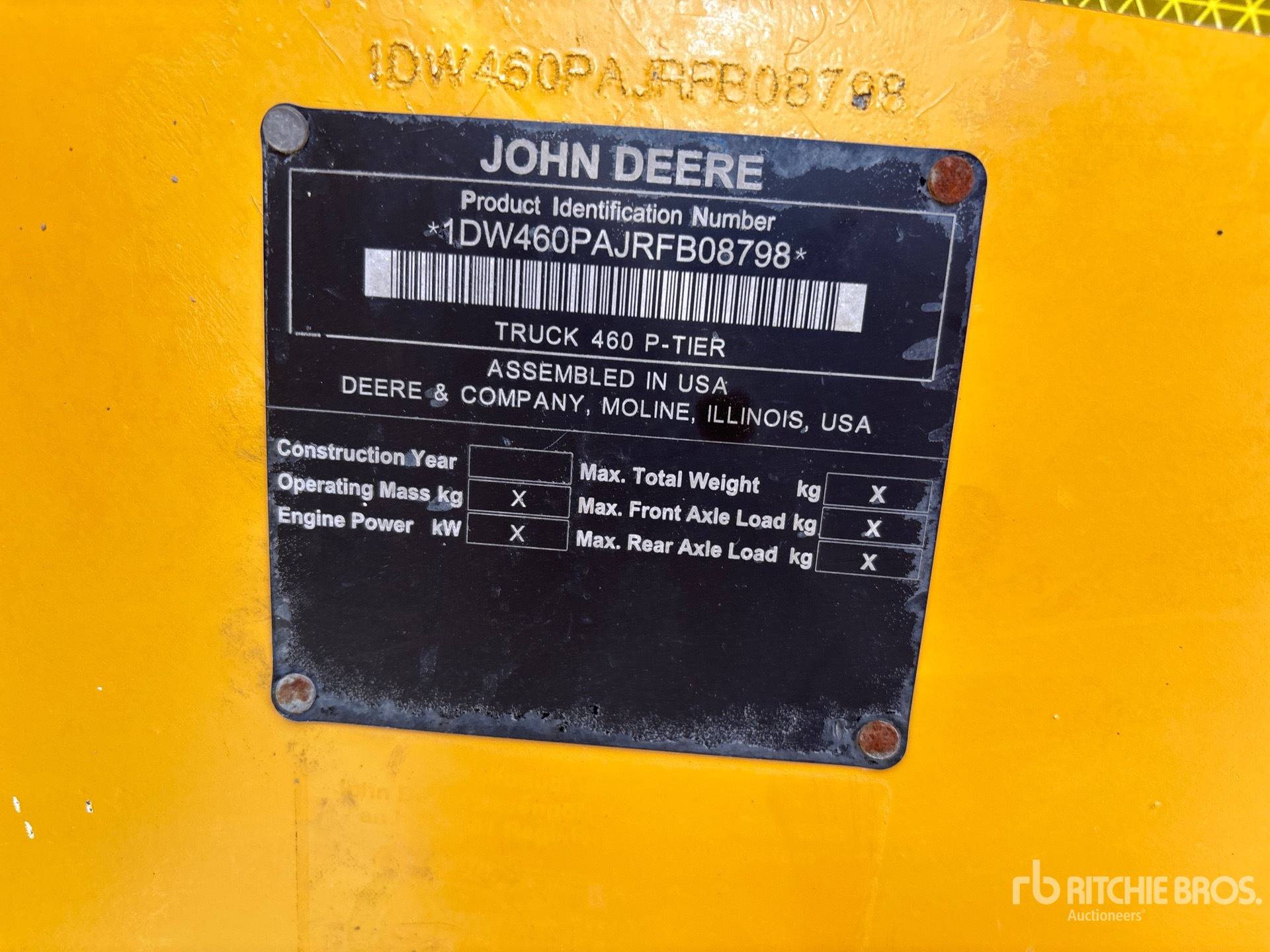2024 John Deere 460 P-TIER