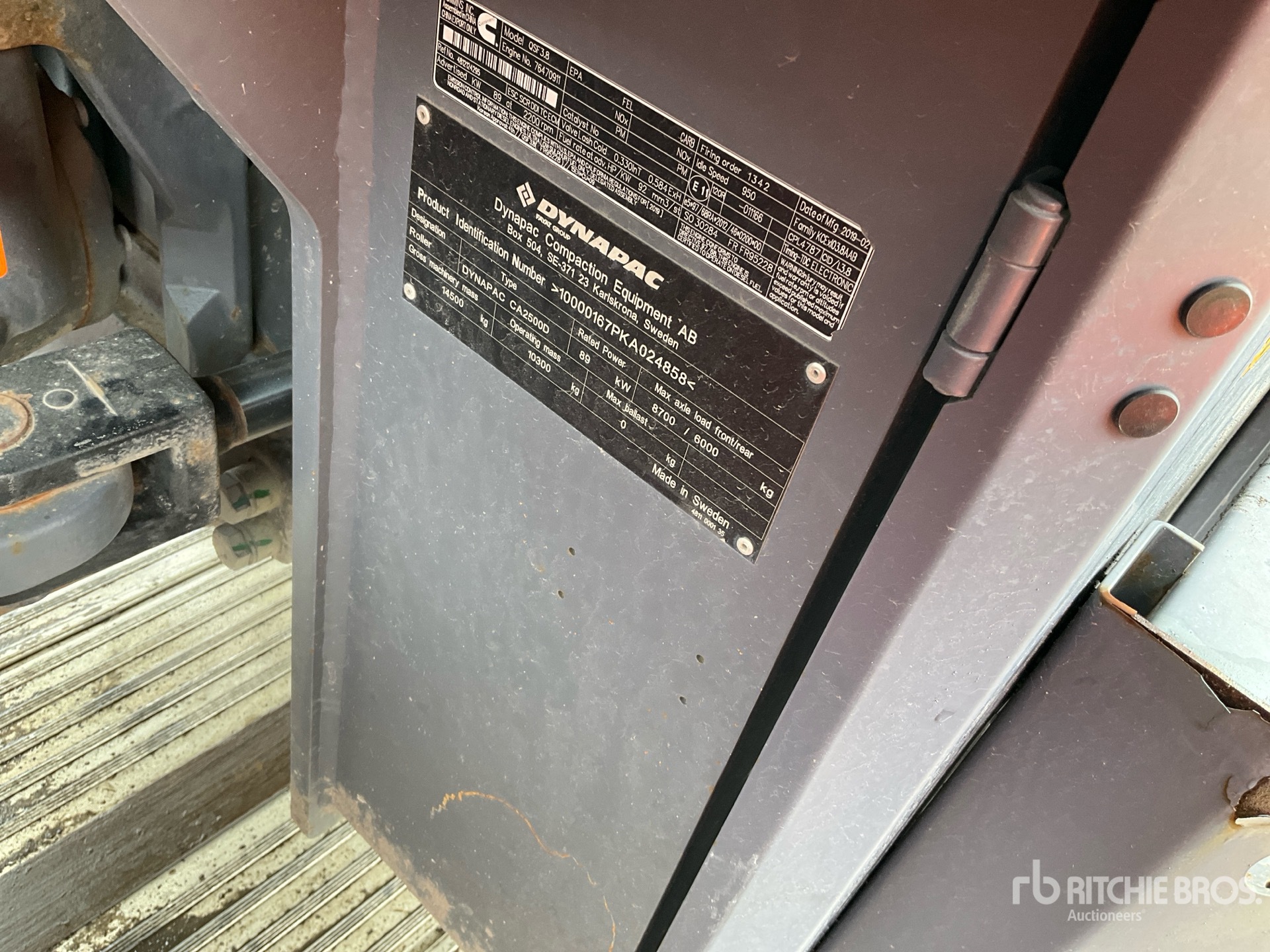 Photo of a 2019 Dynapac CA2500D