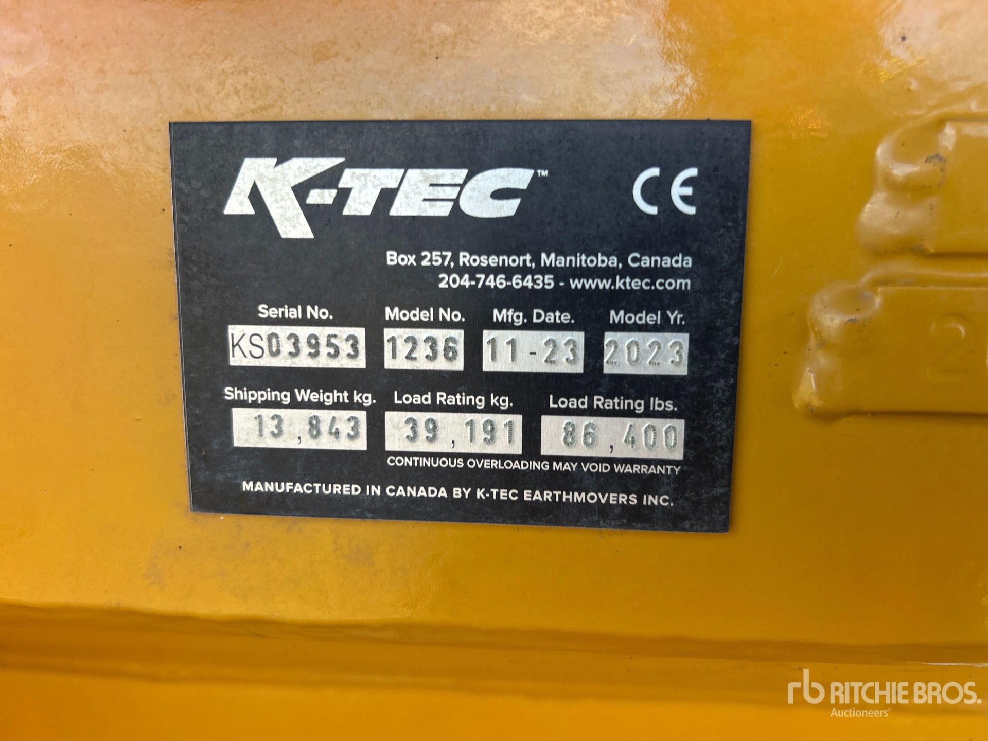 2024 K-Tec 1236