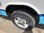 Underbody with Left Rear Drive Tires