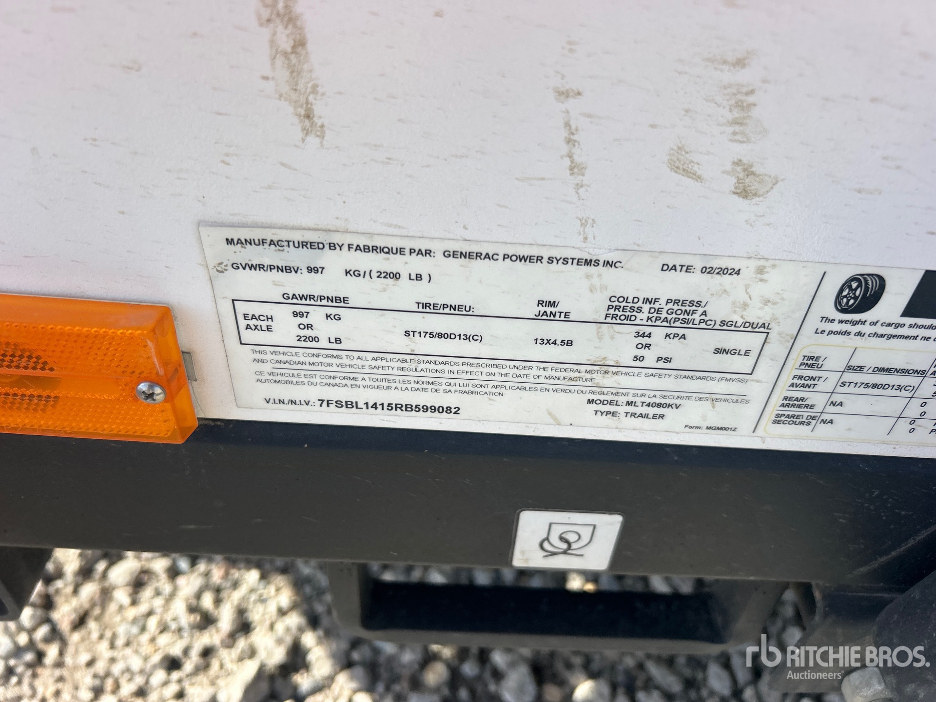 2024 Generac MLT4080KV