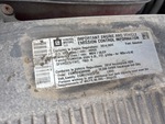 Engine with Emission Label