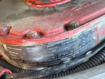 Engine with Emission Label